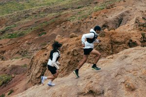 Una scarpa da trail running con Vista su massima ammortizzazione e velocità