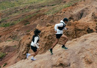 Una scarpa da trail running con Vista su massima ammortizzazione e velocità
