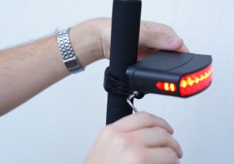 gps per bici montaggio