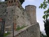 castello-di-montebello-emilia-romagna-lungo-la-via-che-unisce-rimini-bologna-e-parma-si-incontra-una-rete-di-manieri-carichi-di-leggende-il-castello-di-montebello-vicino-a-torriana-famoso-per-il-fantasma-di-azzurrina-una-bambina-scomparsa-nel-1375-e-che-secondo-i-racconti-riappare-ogni-cinque-anni