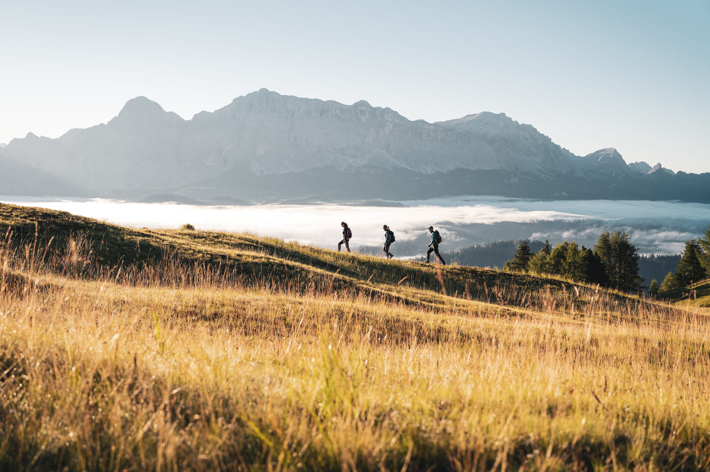 Le Dolomiti d’autunno sono il luogo della tranquillità dove rilassare corpo e mente