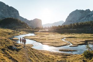 Le Dolomiti d’autunno sono il luogo della tranquillità dove rilassare corpo e mente