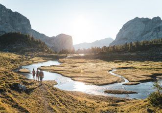 Le Dolomiti d’autunno sono il luogo della tranquillità dove rilassare corpo e mente