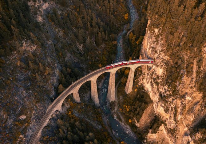 Glacier Express, Svizzera