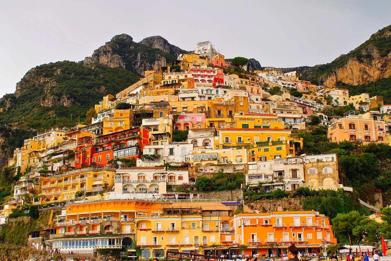 Positano, borgo colorato Campania