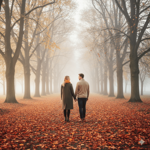 camminata in autunno benessere