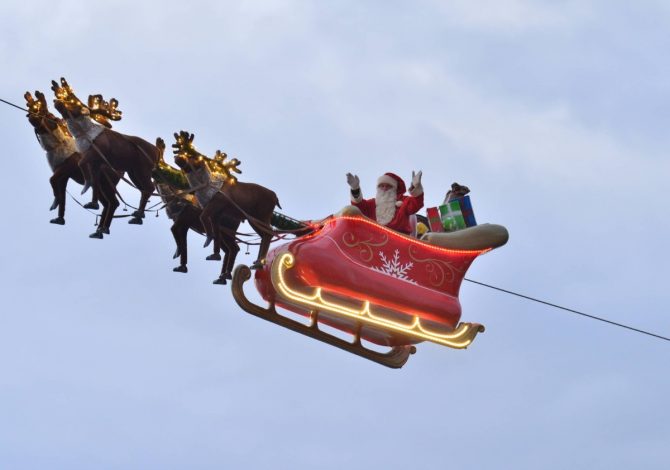 Babbo Natale Volante, Montreux