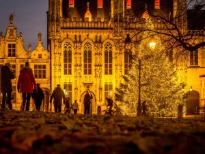 Bruge, addobbi Natale