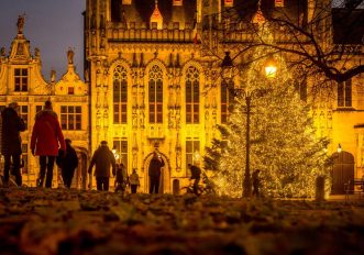 Bruge, addobbi Natale