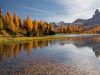 lago-federa-larici-e-alberi-sparsi-riflettono-sullacqua-calma-gli-ultimi-toni-dorati-di-novembre-con-il-paesaggio-che-mostra-una-bellezza-essenziale-e-pulita