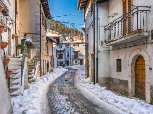 Pescasseroli in inverno