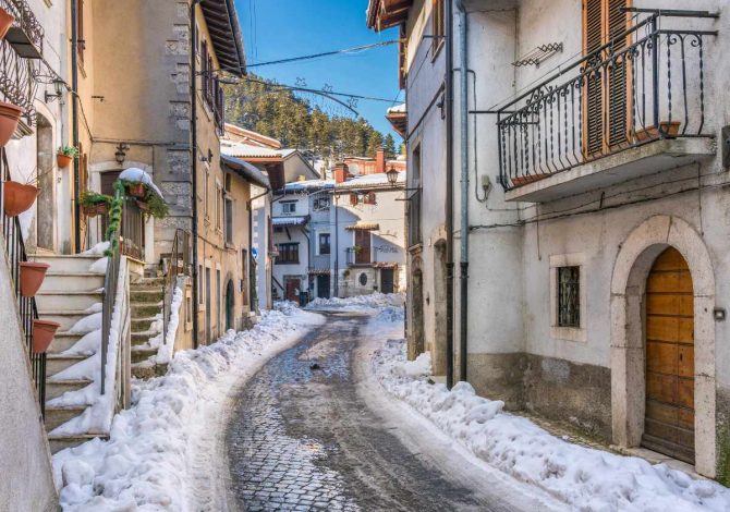 Pescasseroli in inverno