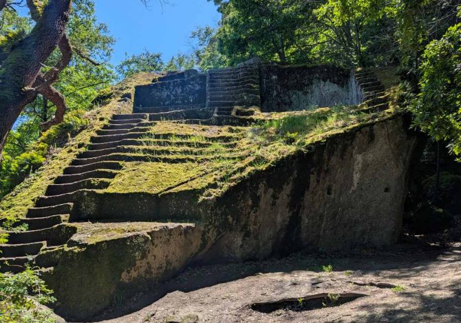 Piramide Etrusca di Bomarzo, Tuscia