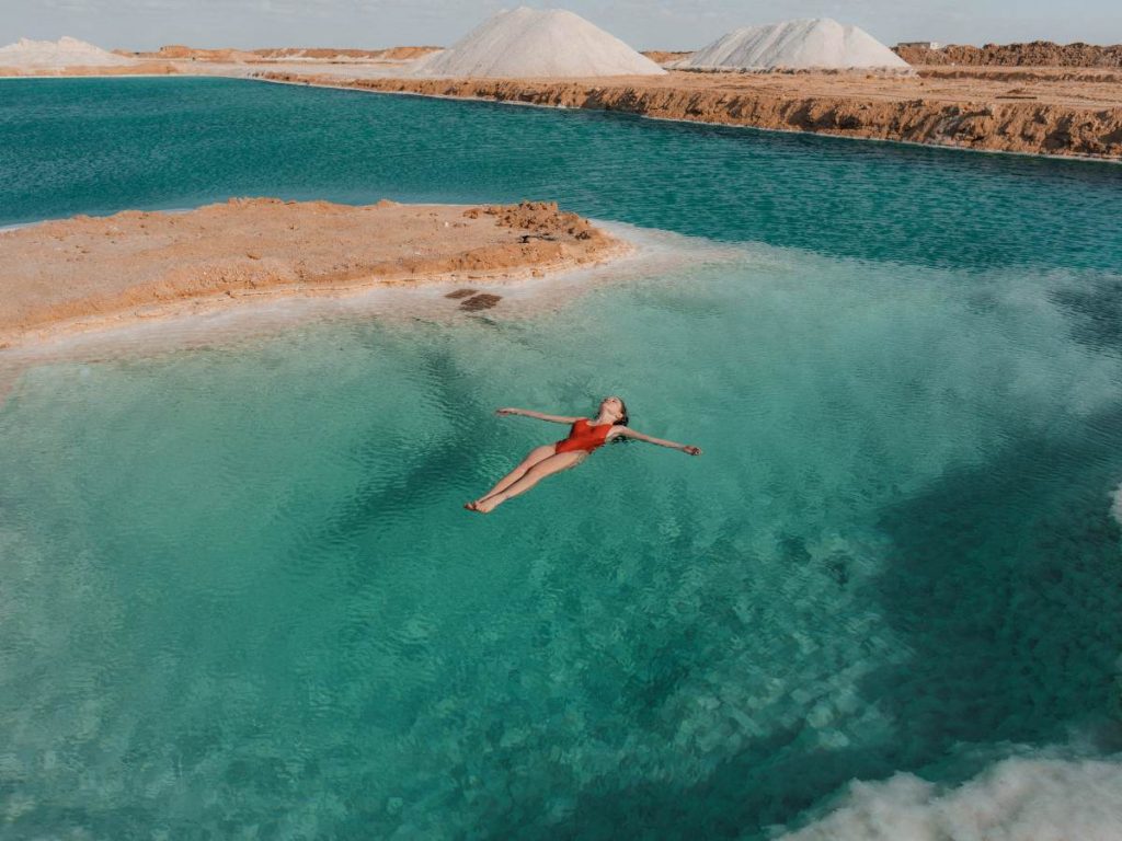 Lago di Siwa, Egitto