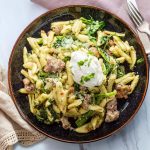 Cavatelli con Broccoli e Salsiccia