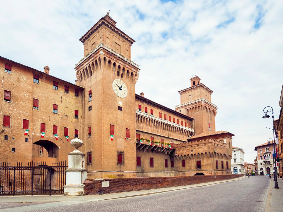 La bellissima città di Ferrara