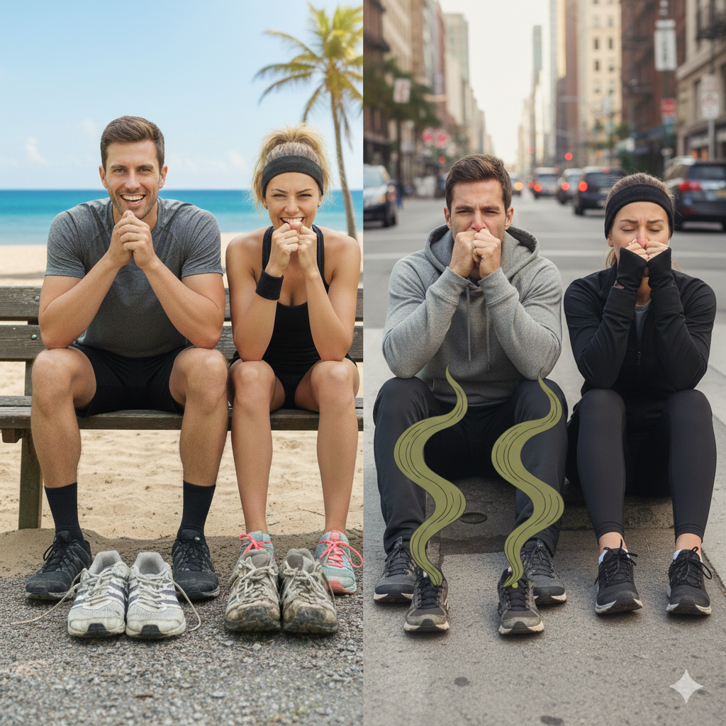 Perché alcune scarpe sportive puzzano e altre no: la scienza e i materiali che fanno la differenza