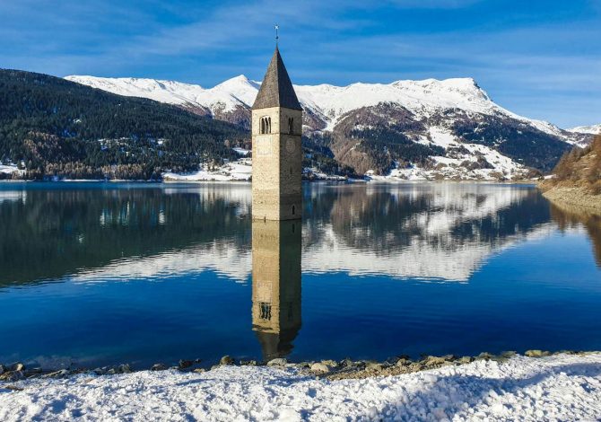 Lago di Resia, Alto Adige