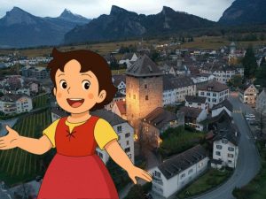 Maienfeld e Heidi, Svizzera