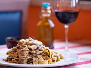 Pappardelle al Cinghiale in inverno