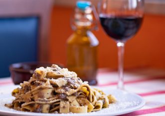 Pappardelle al Cinghiale in inverno