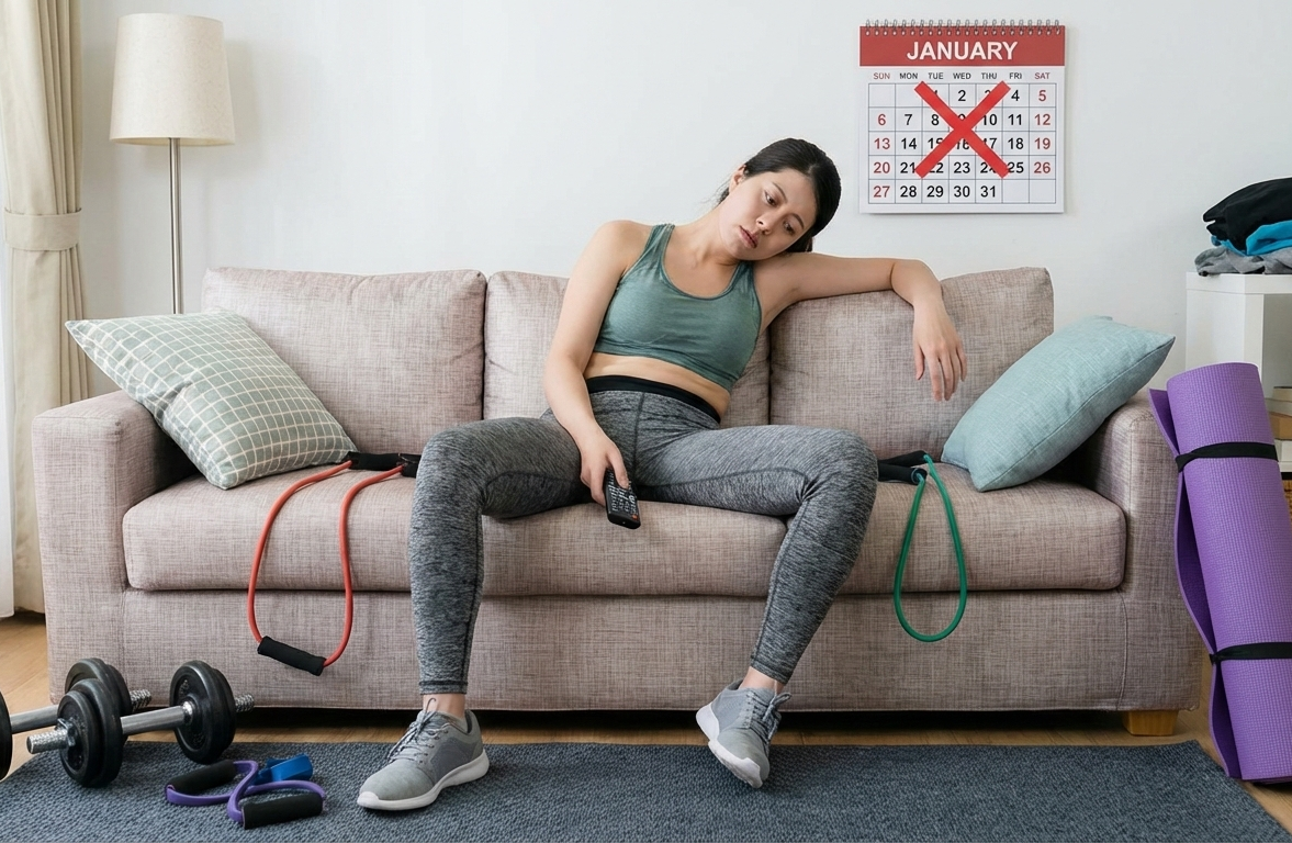 Perché i tuoi buoni propositi per rimetterti in forma falliranno prima dell'Epifania