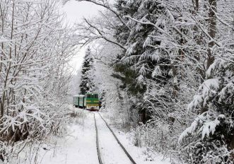 Ferrovia Vigezzina-Centovalli in inverno