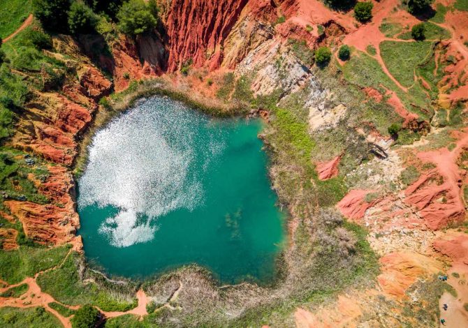 Laghetto Cava di Bauxite, Puglia