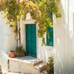 Le case bianche di Naxos