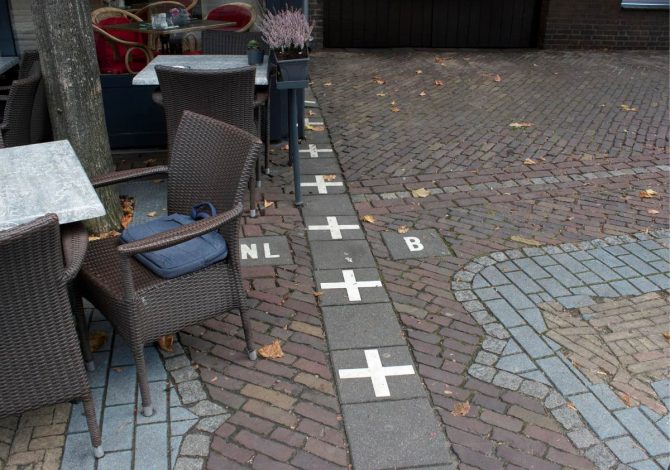 Baarle-Hertog e Baarle-Nassau, Confini assurdi