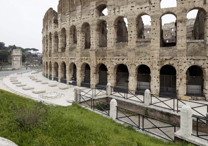 Nuovo calpestio imperiale Colosseo