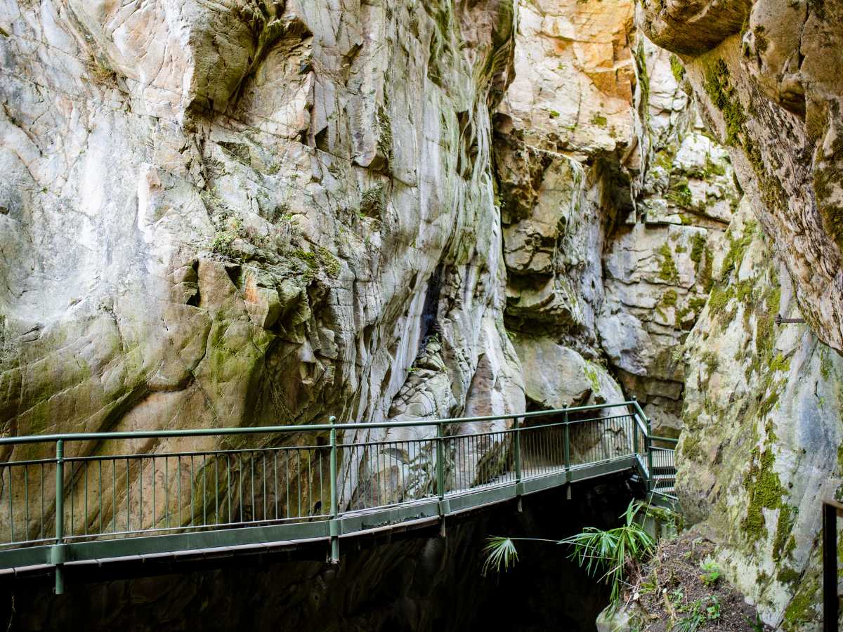Le passerelle dell'Orrido di Bellano