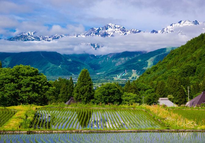 Vivere tra le Alpi Giapponesi