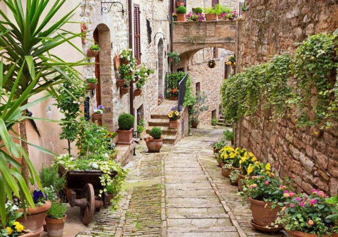 Borgo di Spello, Umbria