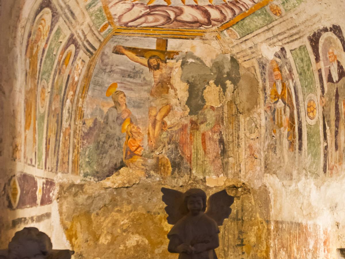 Crocifissione, Eremo celestiniano di Sant'Onofrio al Morrone