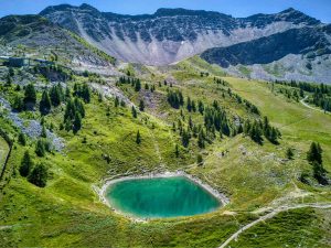 Il Lago Chécrouit in Valle d'Aosta