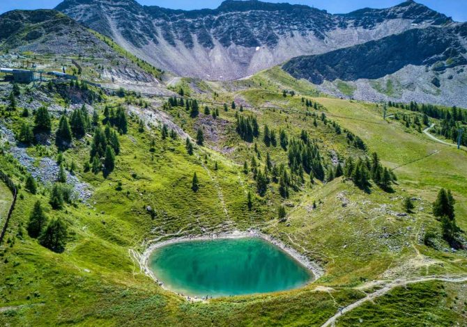 Il Lago Chécrouit in Valle d'Aosta