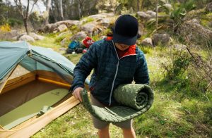 Con Camp Plus Self Inflating Mat e Spark Down di Sea to Summit