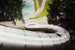 Valle dello Stubai slittino su rotaia e scivoli per bambini