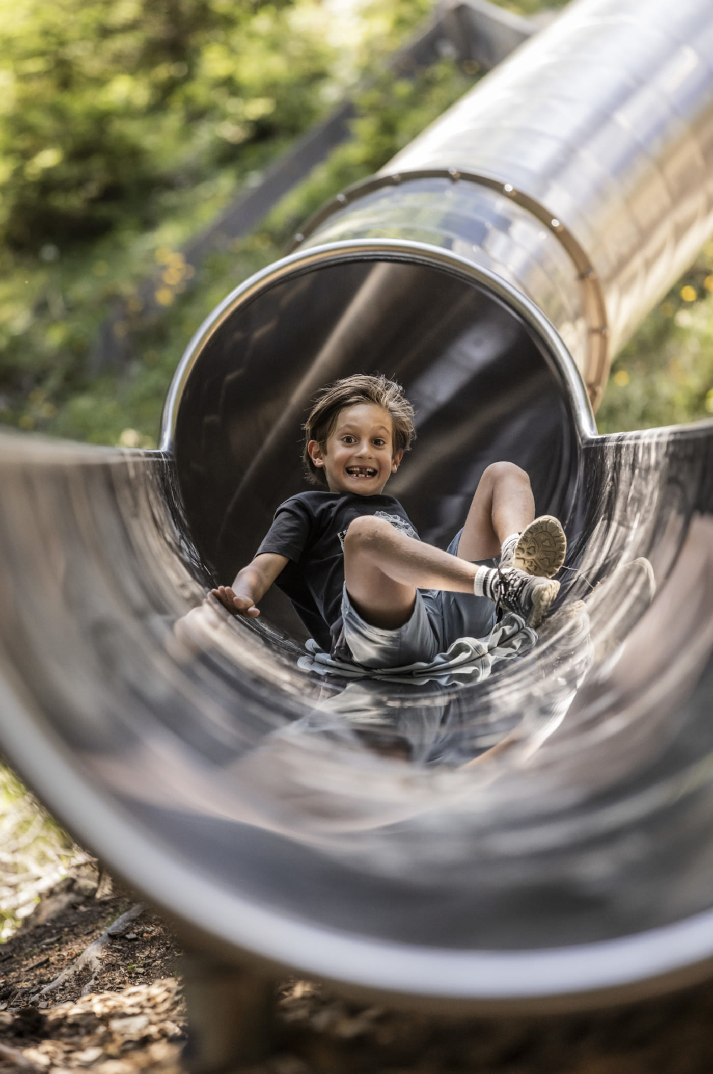 Valle dello Stubai slittino su rotaia e scivoli per bambini