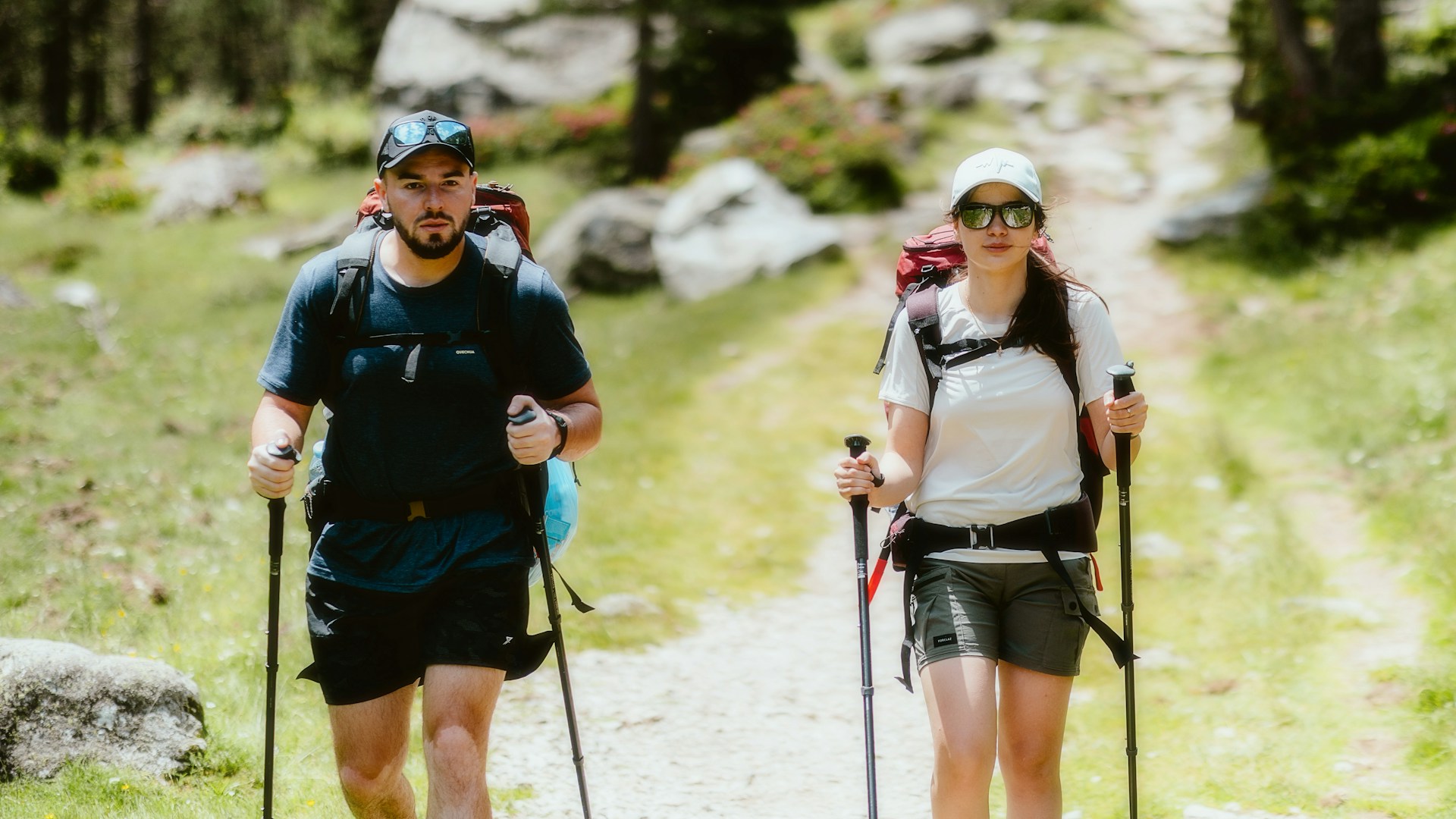 Camminare con i bastoncini