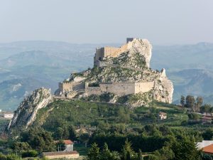 Mussomeli con il suo castello
