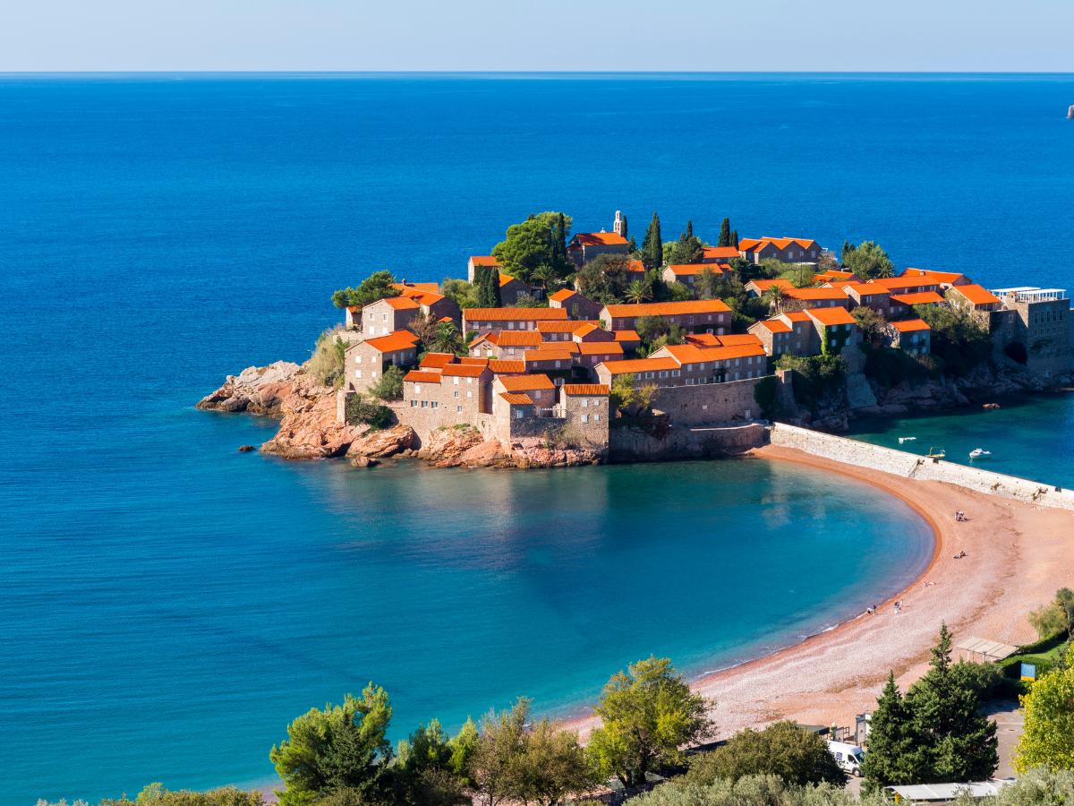 Sveti Stefan, perla del Montenegro
