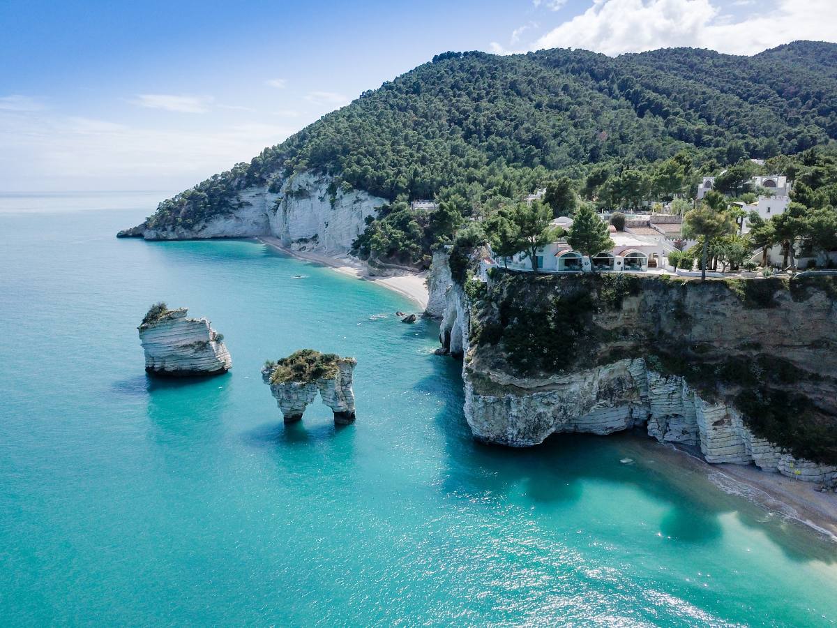 Baia dei Mergoli, Puglia