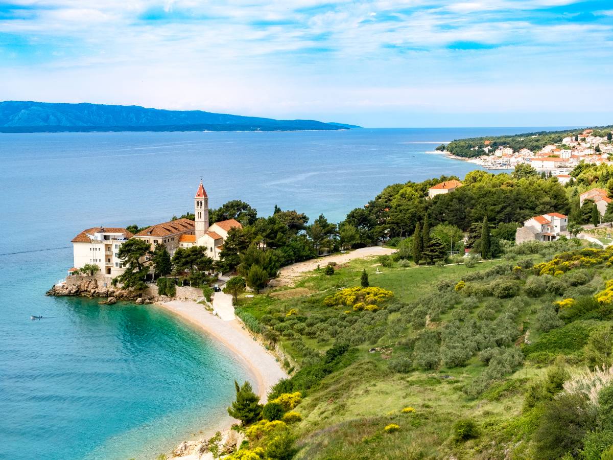 Bol, sull'Isola di Brač