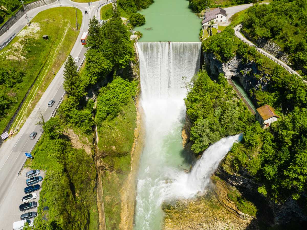 Cascata del Cismon a Ponte Serra