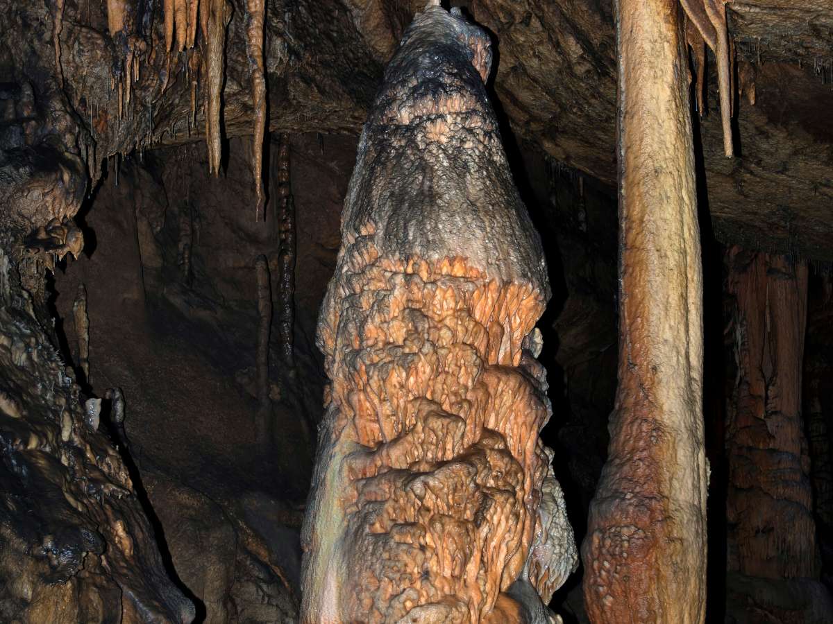 Stalattite della Grotta Baradla