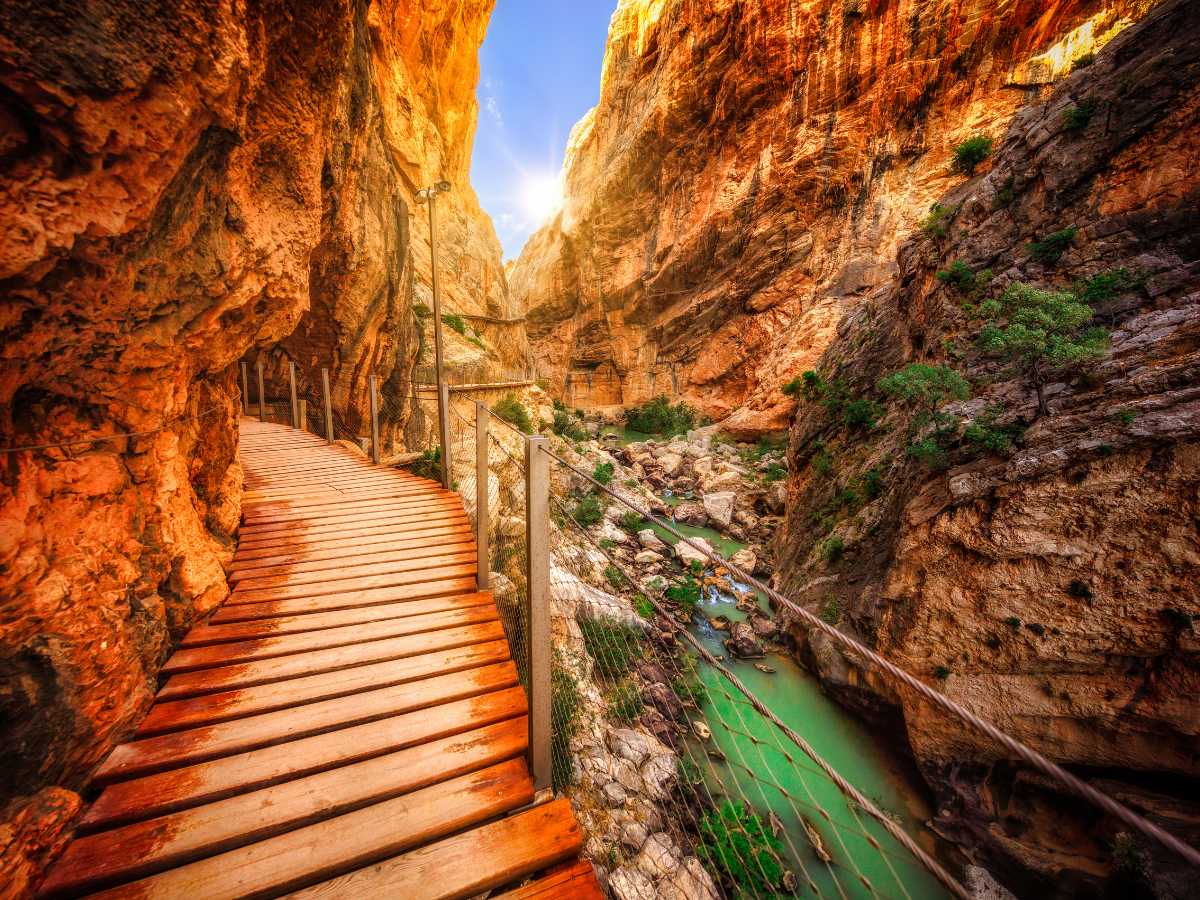 Le nuove passerelle Caminito del Rey