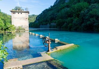 Rovine nelle Gole del Nera in Umbria