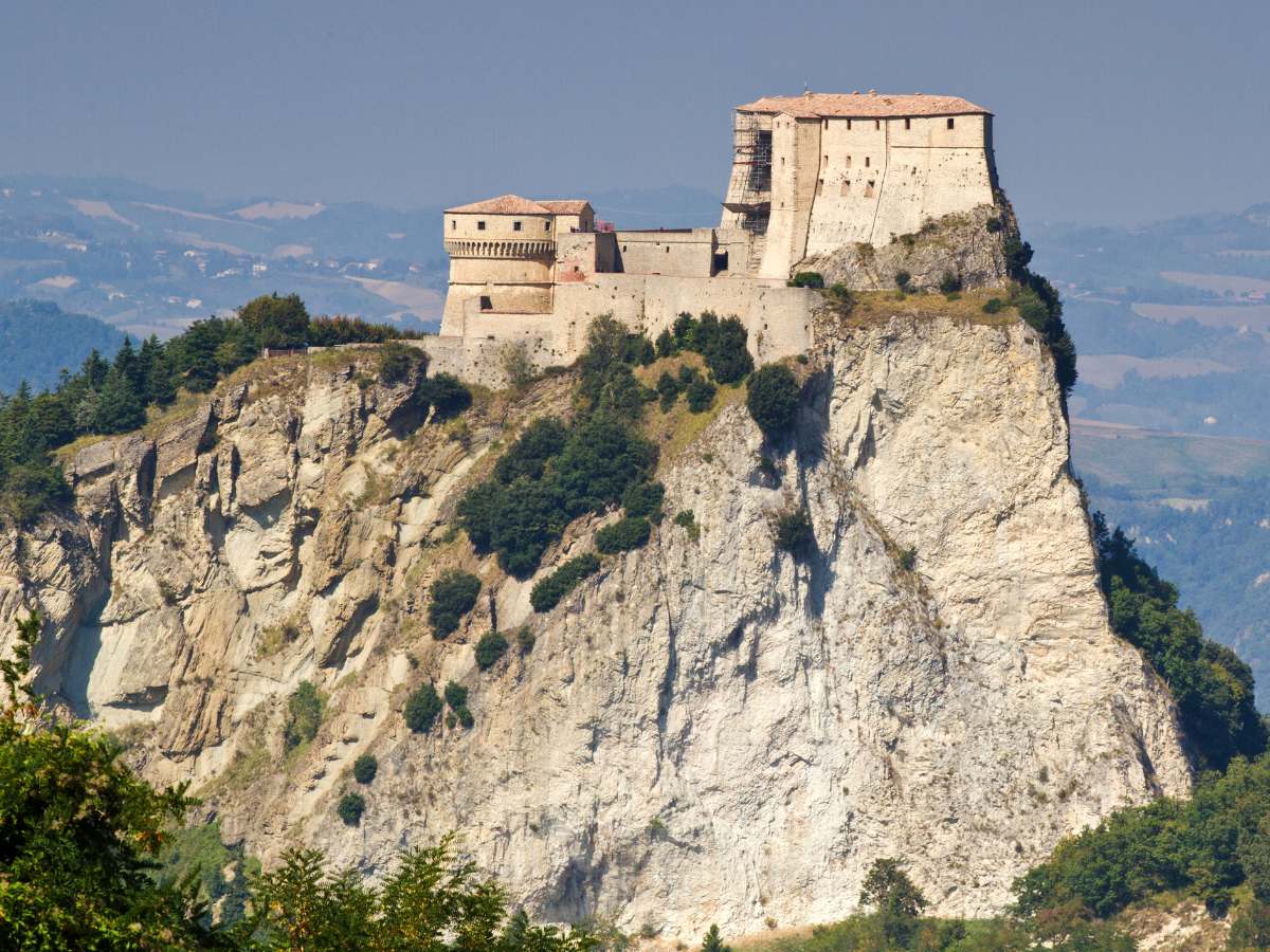 San Leo con la sua fortezza